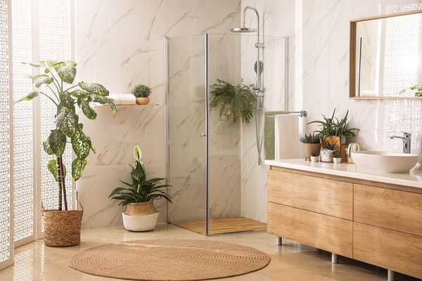 Planta baixa de banheiro